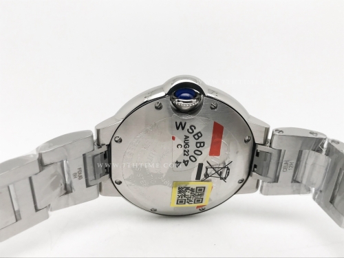 Balon Bleu Ladies 33mm SS/SS White CHF Jap NH05