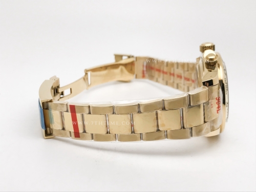 Daytona 126528 DIS YG/YG Blk/Gold/Dia GDF A3836