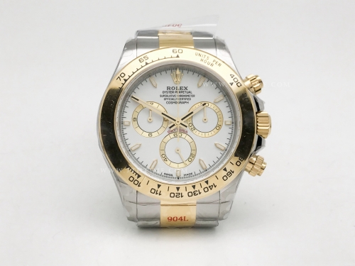 Daytona 126503 YG/SS Wht/Stk 904L GMF GM4131