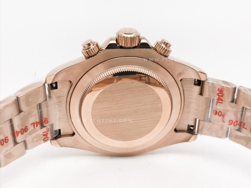 Daytona 116505 RG/RG Gold/Blk/Stk GDF A3836