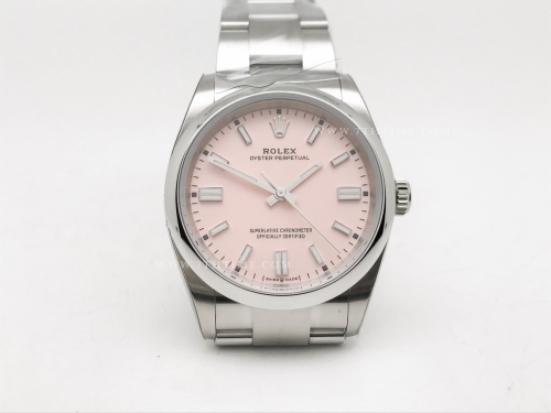 Oyster Pert. 36mm 126000 SS/SS Pink EWE A3230