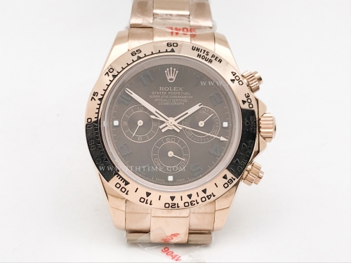 Daytona 116505 RG/RG Brown/Num GDF A3836