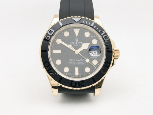 YachtMaster 226658 42mm 316F YG/RU Blk EWE A3235