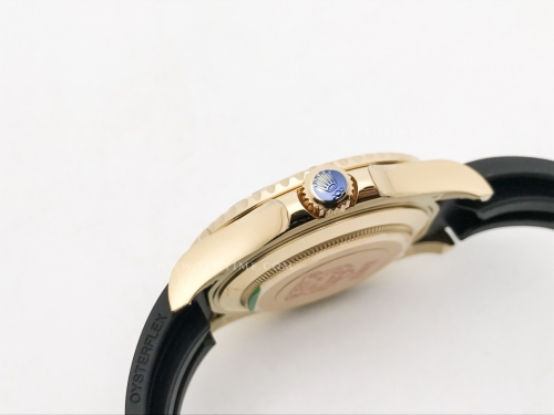 YachtMaster 226658 42mm 316F YG/RU Blk EWE A3235