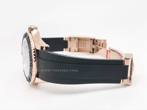 YachtMaster 126655 40mm 316F RG/RU Blk EWE A3235