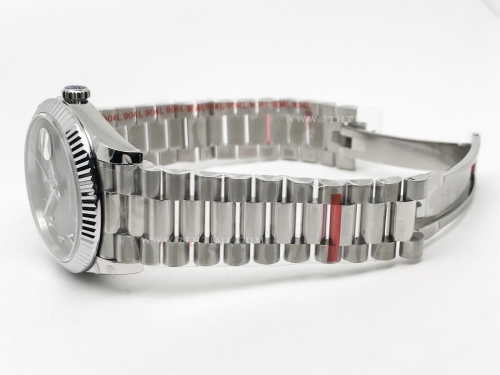 DayDate 40mm Flt Pres SS/SS Grn/Ara GMF A2836