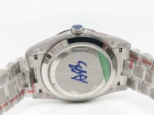 DayDate 40mm Flt Pres SS/SS Grn/Ara GMF A2836