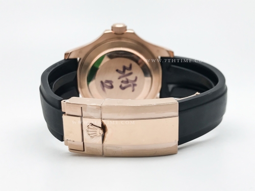 YachtMaster 126655 40mm RG/RU Blk BPF VR3135