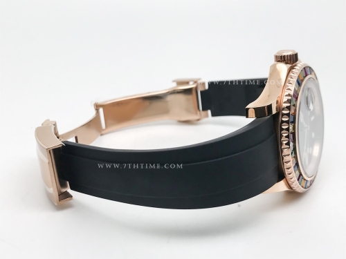 YachtMaster 116655 40mm DIA RG/RU Blk BPF VR3135