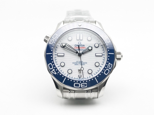Seamaster 300m Blue SS/SS White BLS Asia 8800