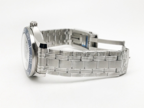 Seamaster 300m Blue SS/SS White BLS Asia 8800
