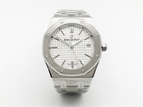 Royal Oak Ladies 77350ST 34mm SS/SS White ZF A5800
