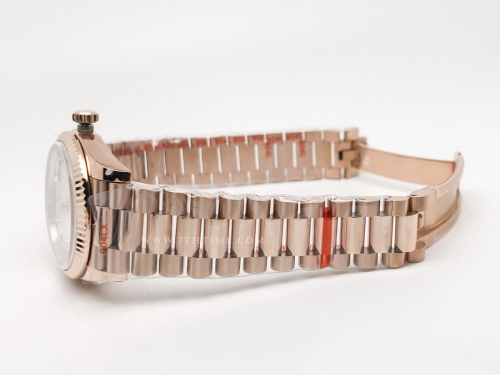 DayDate 36mm 128235 Wt 904L Flt RG/RG RG/Dia QF VR3255