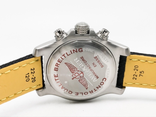 Avenger Chrono 45mm SS/NY/LE Blk/Stk TF A7750