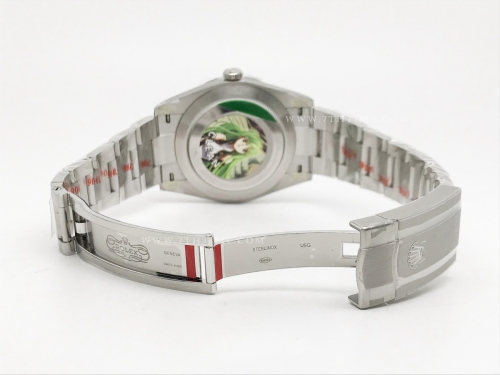 Oyster Pert 41mm 124300 Oys SS/SS Red Clean VR3230