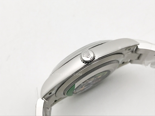 Oyster Pert 41mm 124300 Oys SS/SS Bubbles Clean VR3230