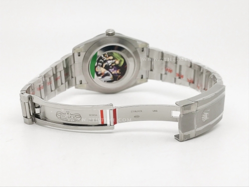 Oyster Pert 41mm 124300 Oys SS/SS Bubbles Clean VR3230