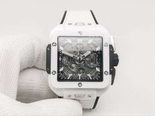 Square Bang Unico 42mm Wht CER/RU Ske BBF A1280