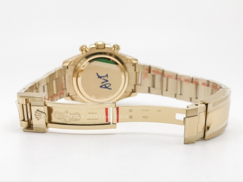 Daytona 126508 YG/YG Blk/Gold/Dia 904L GMF GM4131