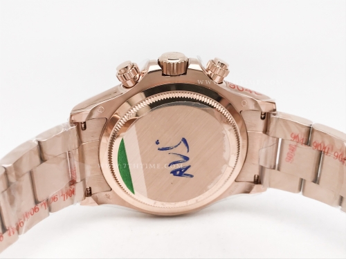 Daytona 126505 RG/RG Gold/Blk/Stk 904L GMF GM4131