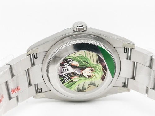 Oyster Pert 36mm 904 126000 SS/SS Blue Clean VR3230