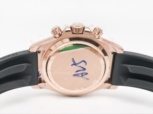 Daytona 126515LN RG/RU Blk/Stk 904L GMF GM4131