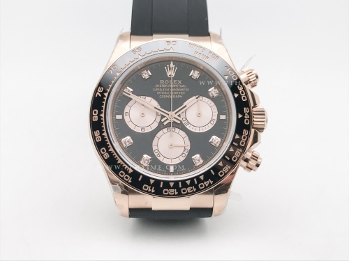 Daytona 126515LN RG/RU Blk/Dia 904L GMF GM4131