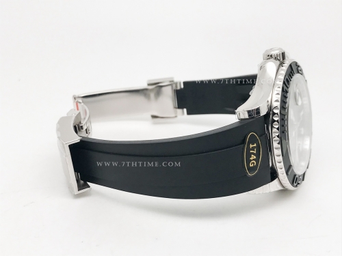 YachtMaster 226659 42mm Wt WG/RU Black KF VR3235