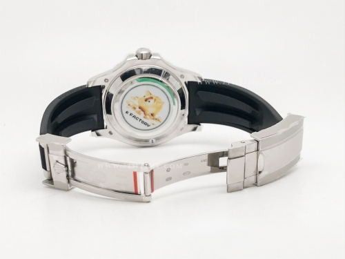 YachtMaster 226659 42mm Wt WG/RU Black KF VR3235