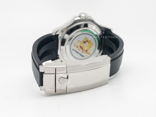 YachtMaster 226659 42mm Wt WG/RU Black KF VR3235