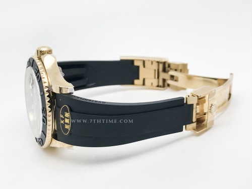 YachtMaster 226658 42mm Wt YG/RU Blk KF VR3235