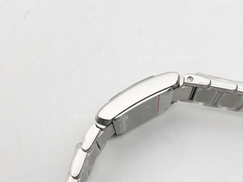 Ladies Cartier Tank Francaise Sml SS/SS Sil KRF Sw Qtz