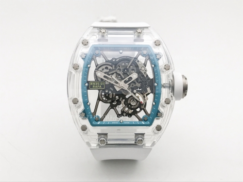 RM35-01 Wht/Blue CRY/RU SONIC RMUL3