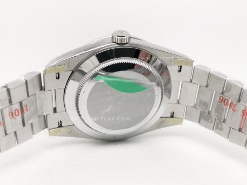 DayDate 40mm 904L Flt Wt SS/SS O-Blue/Rm Noob A2836