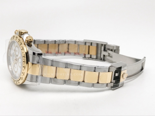 Daytona 126503 YG/SS White/Stk ESF A4131