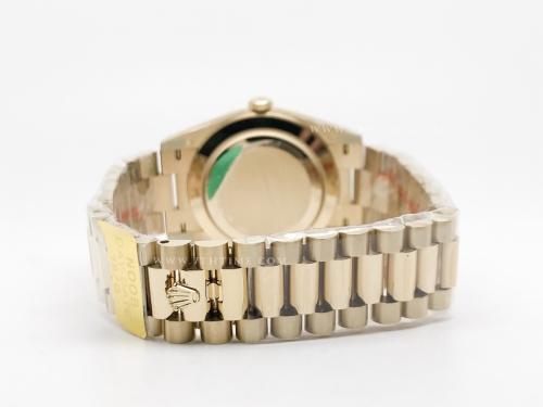 DayDate 228238 40mm 904L Flt Wt YG/YG O-Grn/Rm Noob A2836