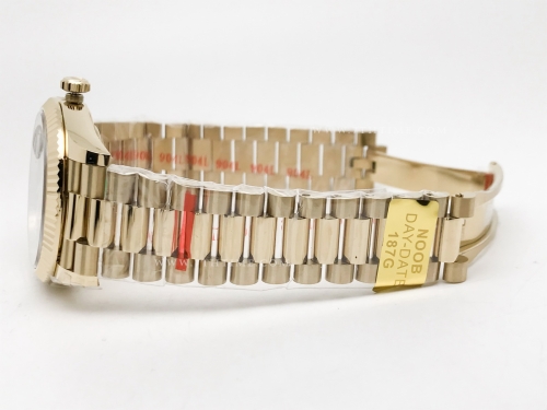 DayDate 228238 40mm 904L Flt Wt YG/YG O-Grn/Rm Noob A2836