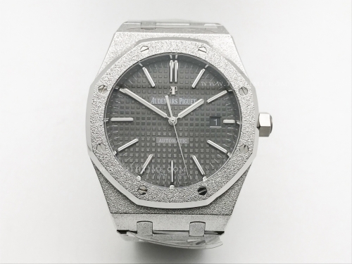 Royal Oak 15410 Frosted SS/SS Grey APSF A3120