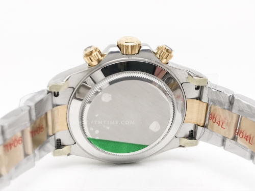 Daytona 126503 YG/SS Blk/Gold/Stk ESF A4131