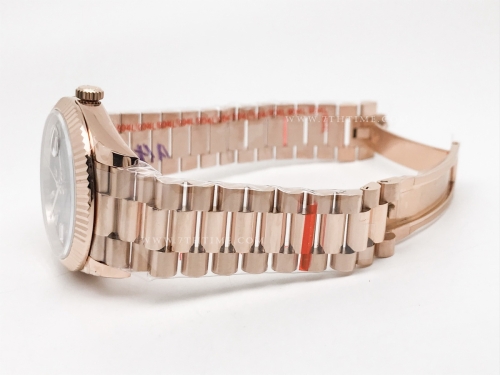 DayDate 40mm Flt RG/RG Blue/Dia GMF A2836