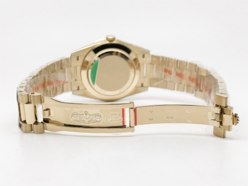 DayDate 228238 40mm 904L Flt Wt YG/YG O-Grn/Rm Noob A2836