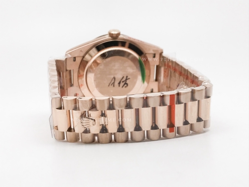 DayDate 40mm Flt RG/RG Blue/Dia GMF A2836