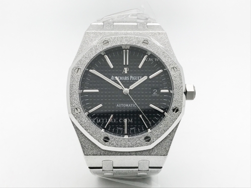 Royal Oak 15410 Frosted SS/SS Black APSF A3120