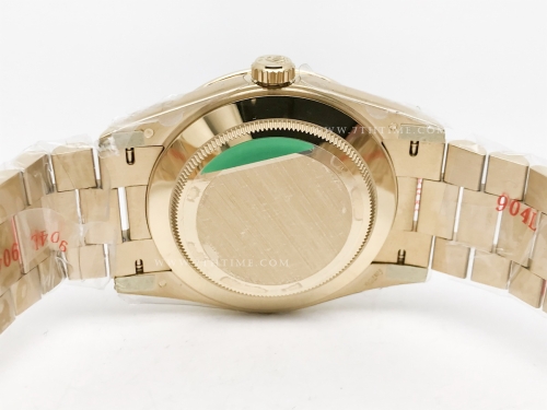 DayDate 228238 40mm 904L Flt Wt YG/YG Gold/Dia Noob A2836