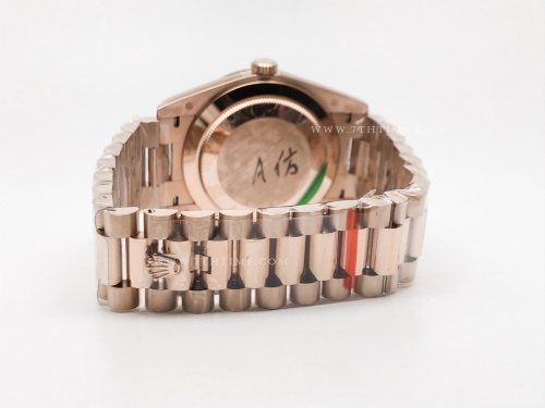 DayDate 40mm Flt RG/RG Blue/Dia BPF A2836