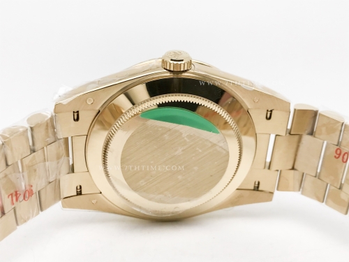 DayDate 228238 40mm 904L Flt Wt YG/YG M-Wht/Dia Noob A2836