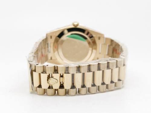 DayDate 228238 40mm 904L Flt Wt YG/YG M-Wht/Dia Noob A2836