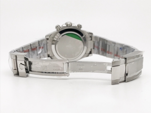 Daytona 126500 CER SS/SS Wht/Stk ESF A4131