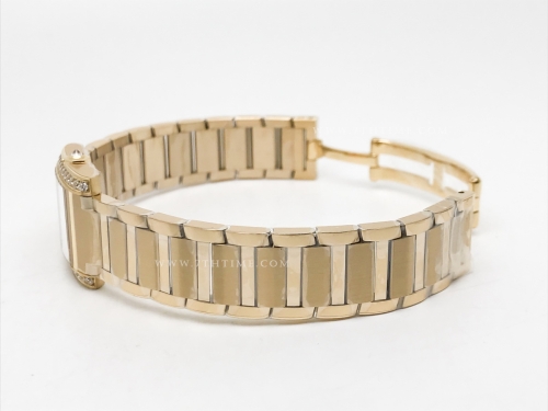 Ladies Tank Francaise Sml Dia YG/YG Sil K11 Sw Qt