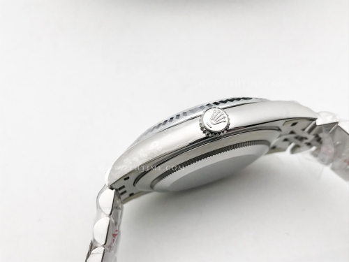 DJ2 126334 41mm Jub Flt 904L SS/SS Blue/Stk JQF VR3235